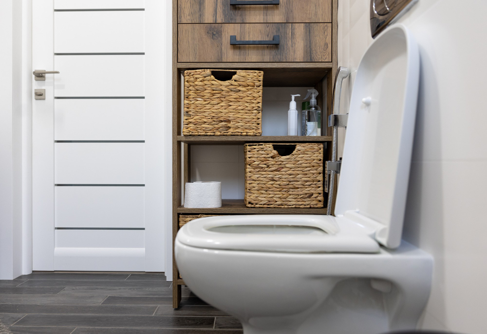 Old Everett Toilet Installation