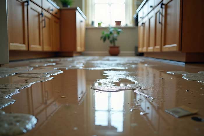 Bellevue Water Leak in House